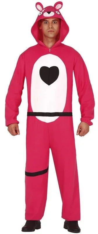 Disfraz de Oso Rosa Fortnite para Adulto Fortnite Guirca